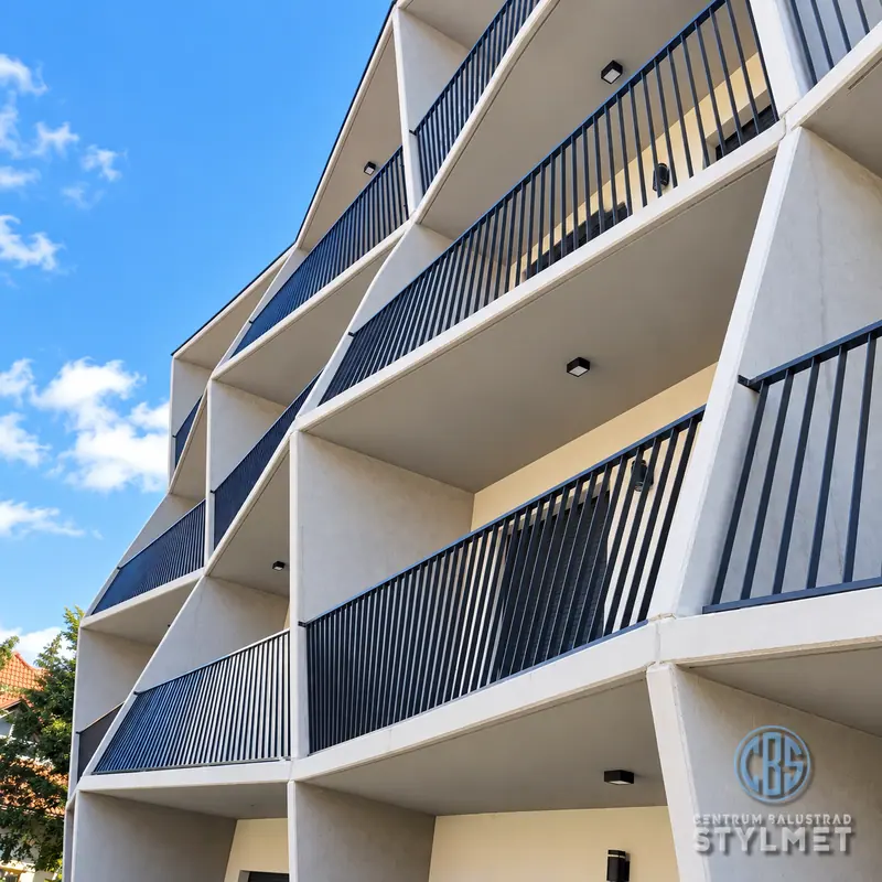Balustrady balkonowe w nowoczesnej architekturze